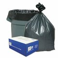 Webster Industries Platinum, CAN LINERS, 56 GAL, 1.55 MIL, 43in X 48in, GRAY, 50PK PLA4770